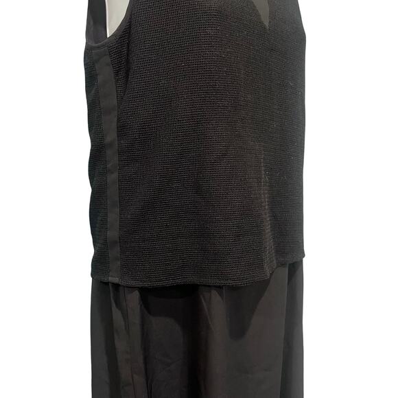 Maison Scotch Black Layered Sleeveless Round Neck Pullover Shift Dress sz 1 / S - Picture 7 of 11